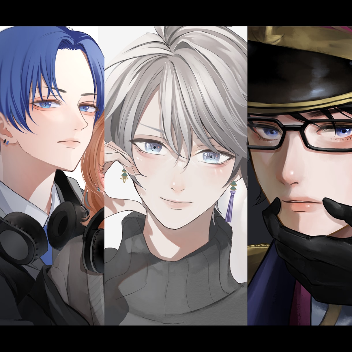 再開☆メイクが可愛いイラスト描きます おしゃれで大人可愛いメイク、まつ毛が特徴のイラストです。 イメージ4