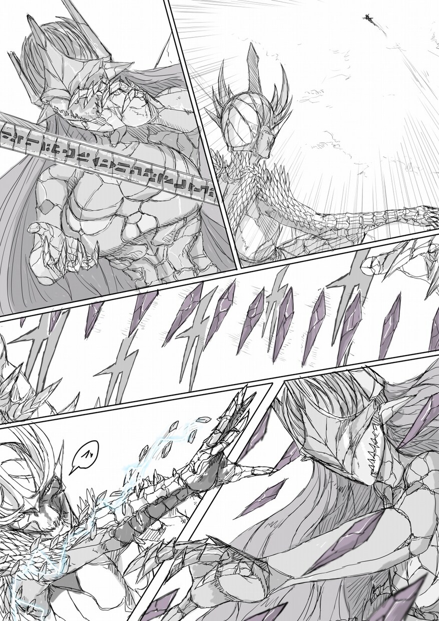 アクションの振り付け、戦闘シーンの制作できます 貴方の漫画制作をお手伝いします イメージ3