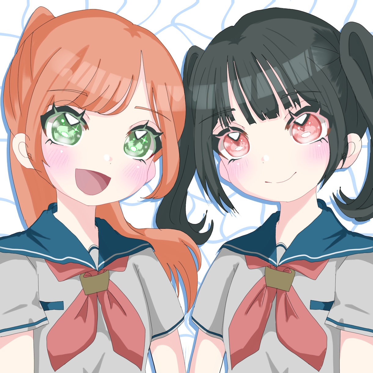 オリキャラ中心に、様々な女の子のイラストを描きます アイドルなどキラキラしたイラストを見るとテンション上がります イメージ3