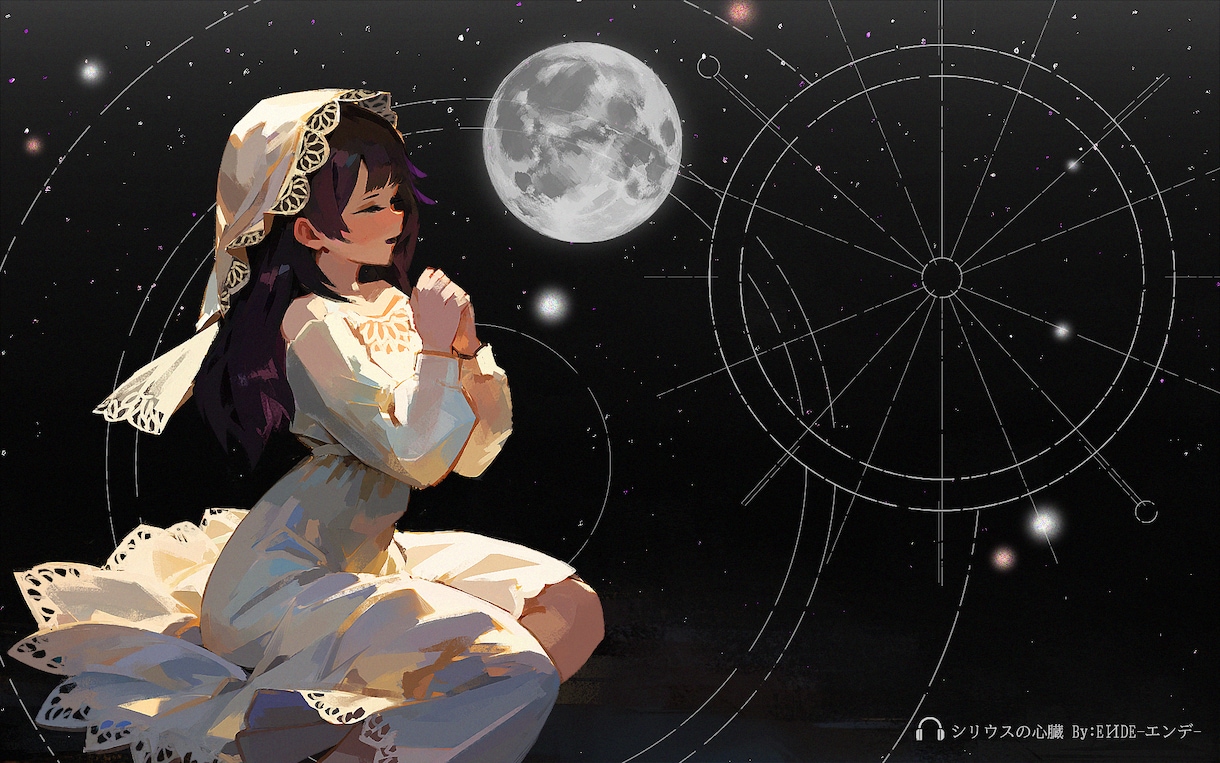 MV用などで使えるイラスト作成します ちょっぴりダークな一枚絵(人物+背景)を作成します！ イメージ2