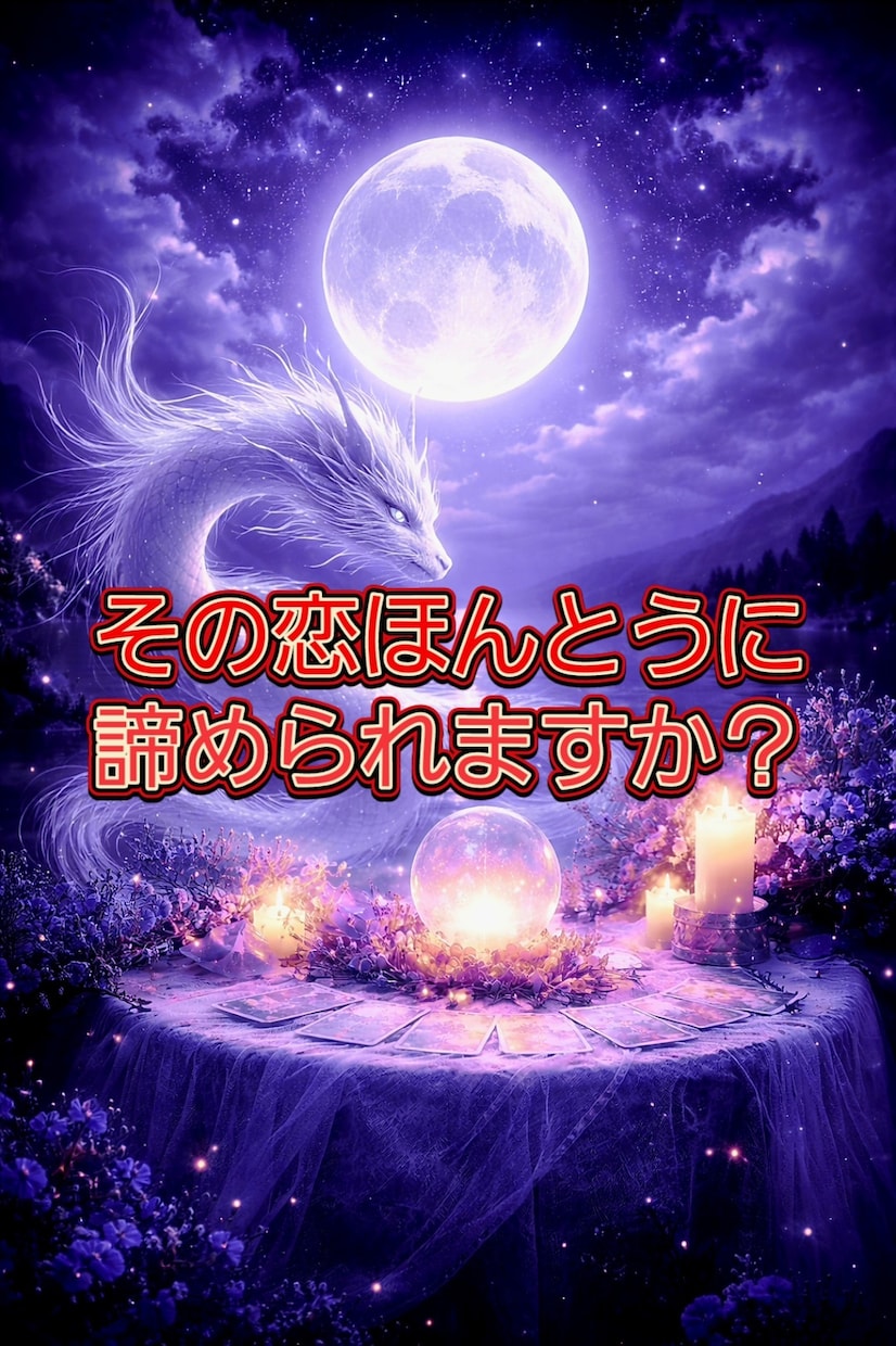 白龍白術◆復縁◆片思い◆本気の方のみご縁結びします その気持ち本当に諦めきれますか？白龍神様の光で包みます イメージ1