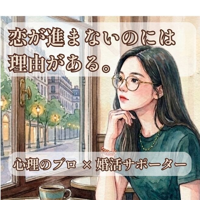 婚活が進まない理由、心理のプロが一緒に探します 恋愛・婚活相談・元結婚相談所サポーターが伴走 イメージ1