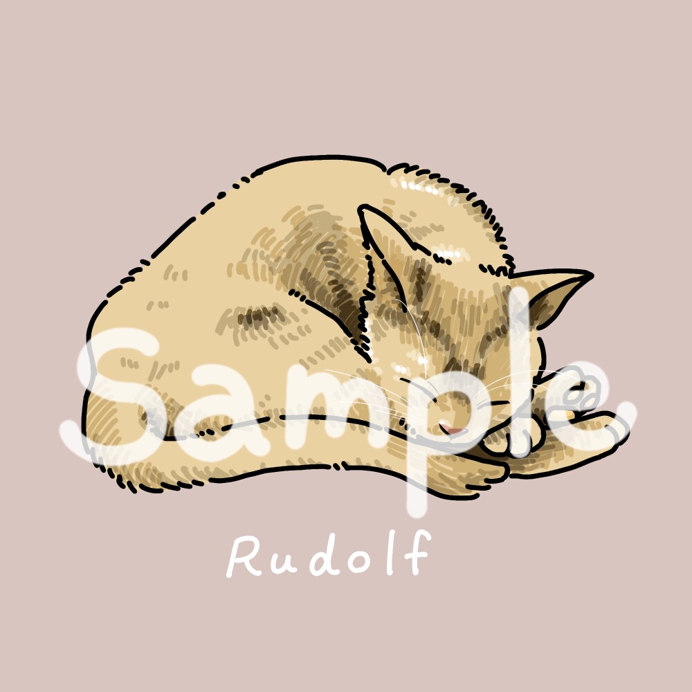 ペットの似顔絵アイコンを承ります ◆あなたの可愛いペット描かせて下さい◆ イメージ3