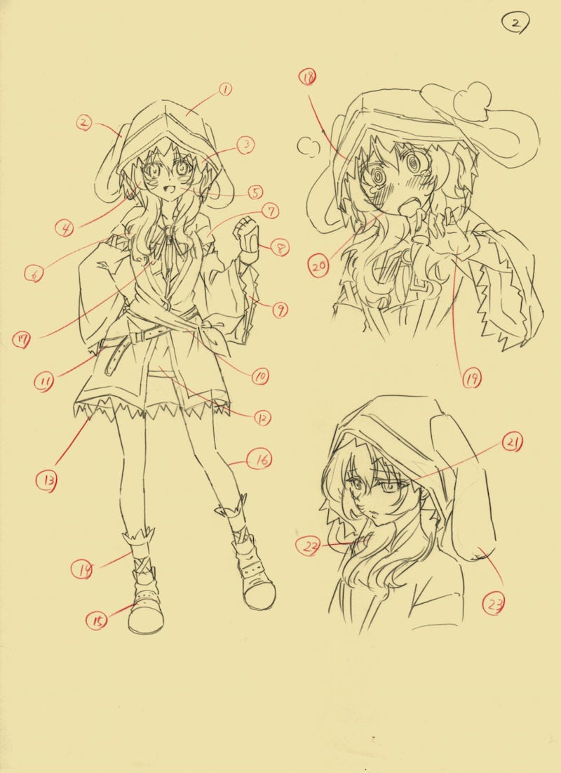 あなたがデザインしたキャラをプロ視点から添削します 現役キャラデザイナーが「魅力的なキャラを作りたい」を叶えます イメージ2