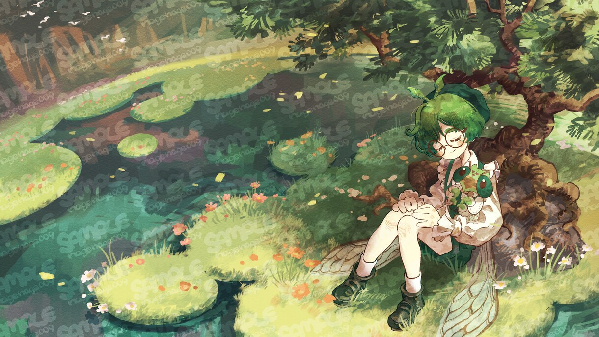 がっつり描き込み一枚絵制作します 世界観に引き込まれる、理想の一枚を イメージ2