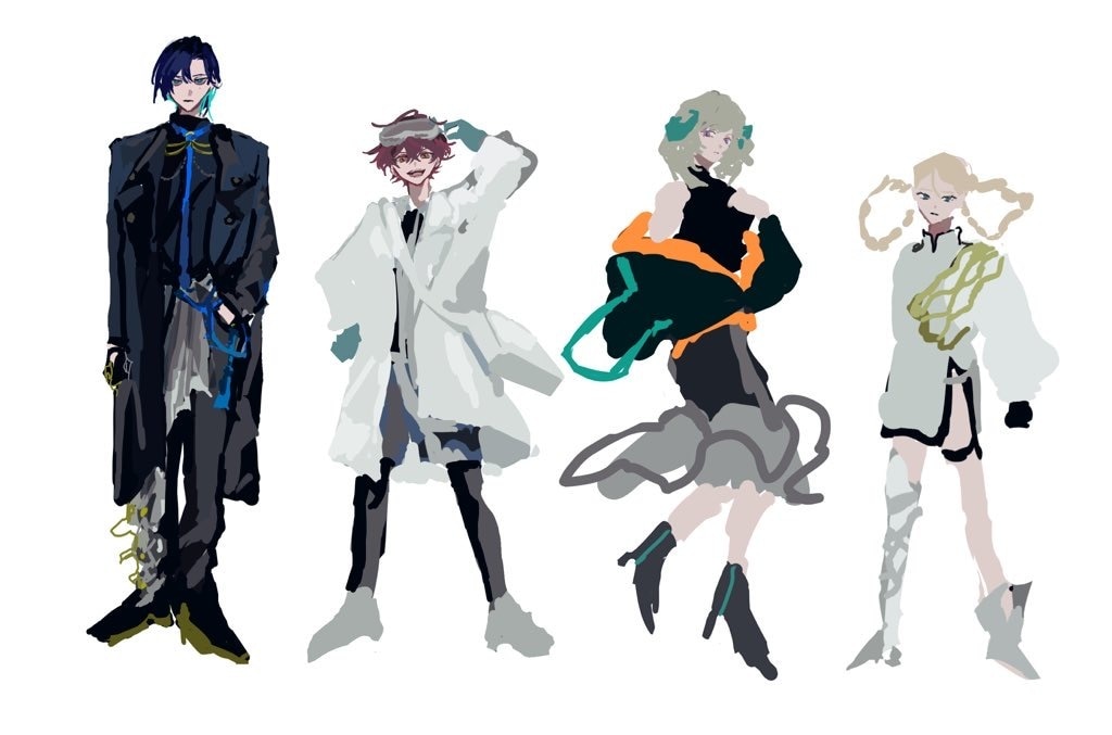 TRPG立ち絵制作します 立ち絵差分3枚込みで制作します。 イメージ4