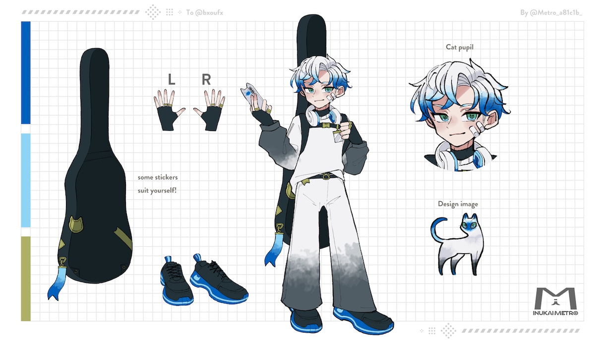 キャラクターデザイン・衣装デザイン作成します 他クリエイター様にご依頼するときの資料にも！ イメージ8