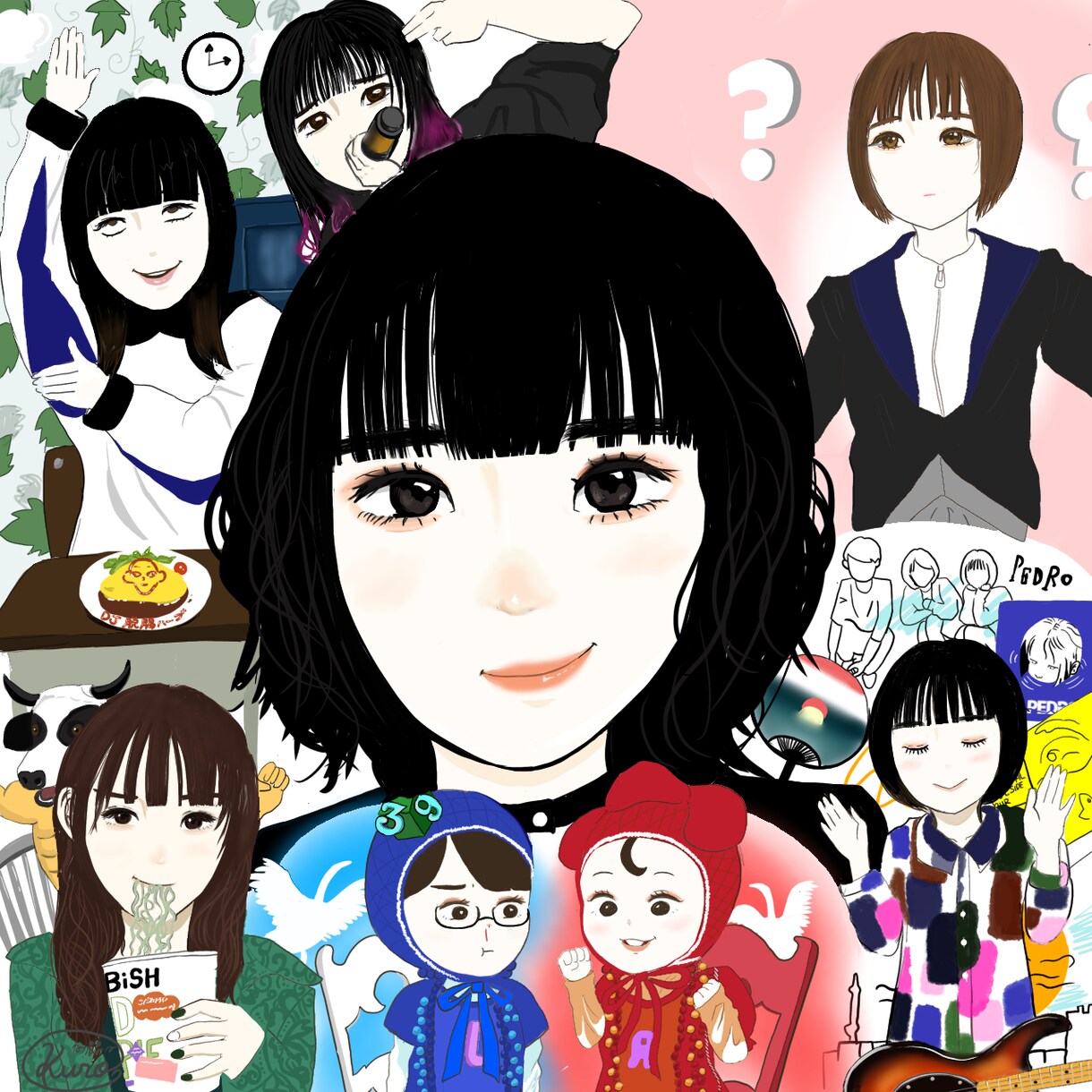 幅広くイラスト丁寧にお書きします シンプルからアメコミまでお好みのイラスト作成します イメージ5