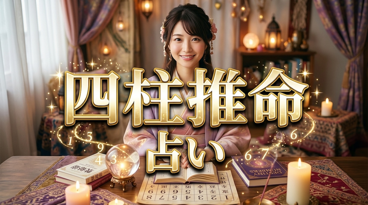 今のままで大丈夫？四柱推命で読み解きます 不安に寄り添った、無理のない進み方をご案内します➶ イメージ1