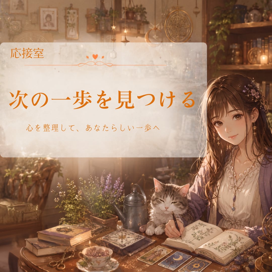 次の一歩を見つけるお手伝いをします 悩みを整理して、次の一歩を見つけたいあなたへ イメージ1