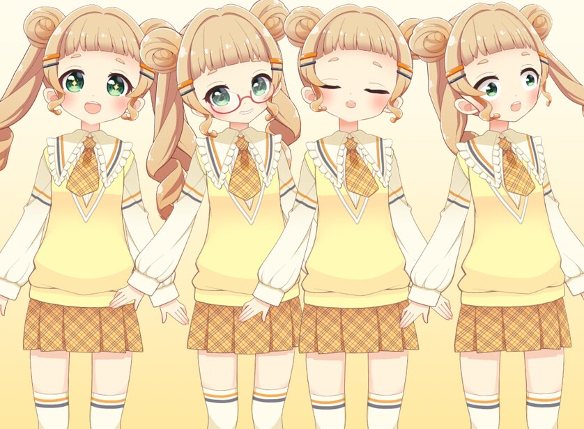 割引中！格安で魅力的なLive2Dモデルを作ります VTuber向け！高可動性と自然な動きを重視します イメージ3