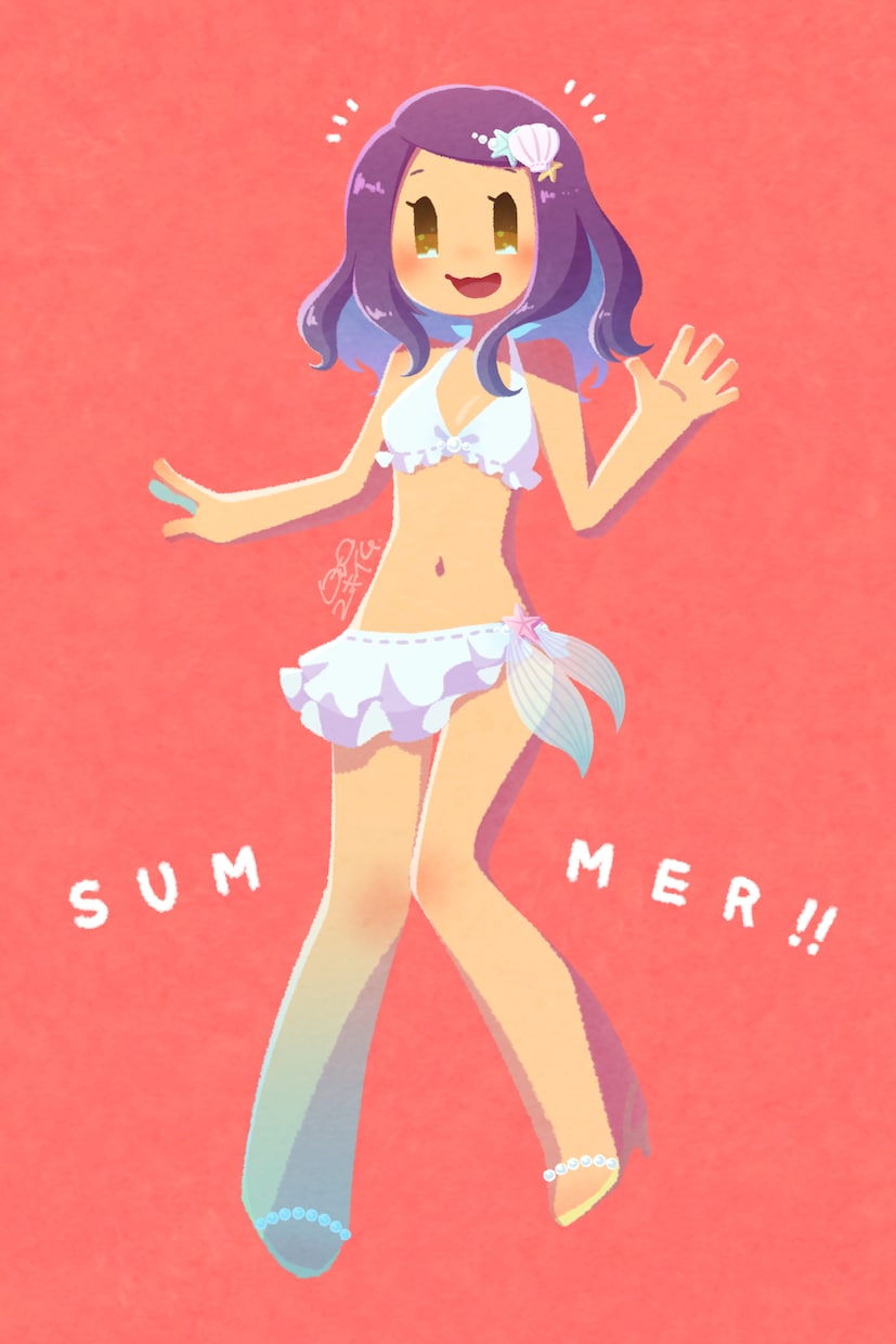 まんまるお顔イラスト描きます あったかくて可愛い、主線無しの５頭身イラスト イメージ6