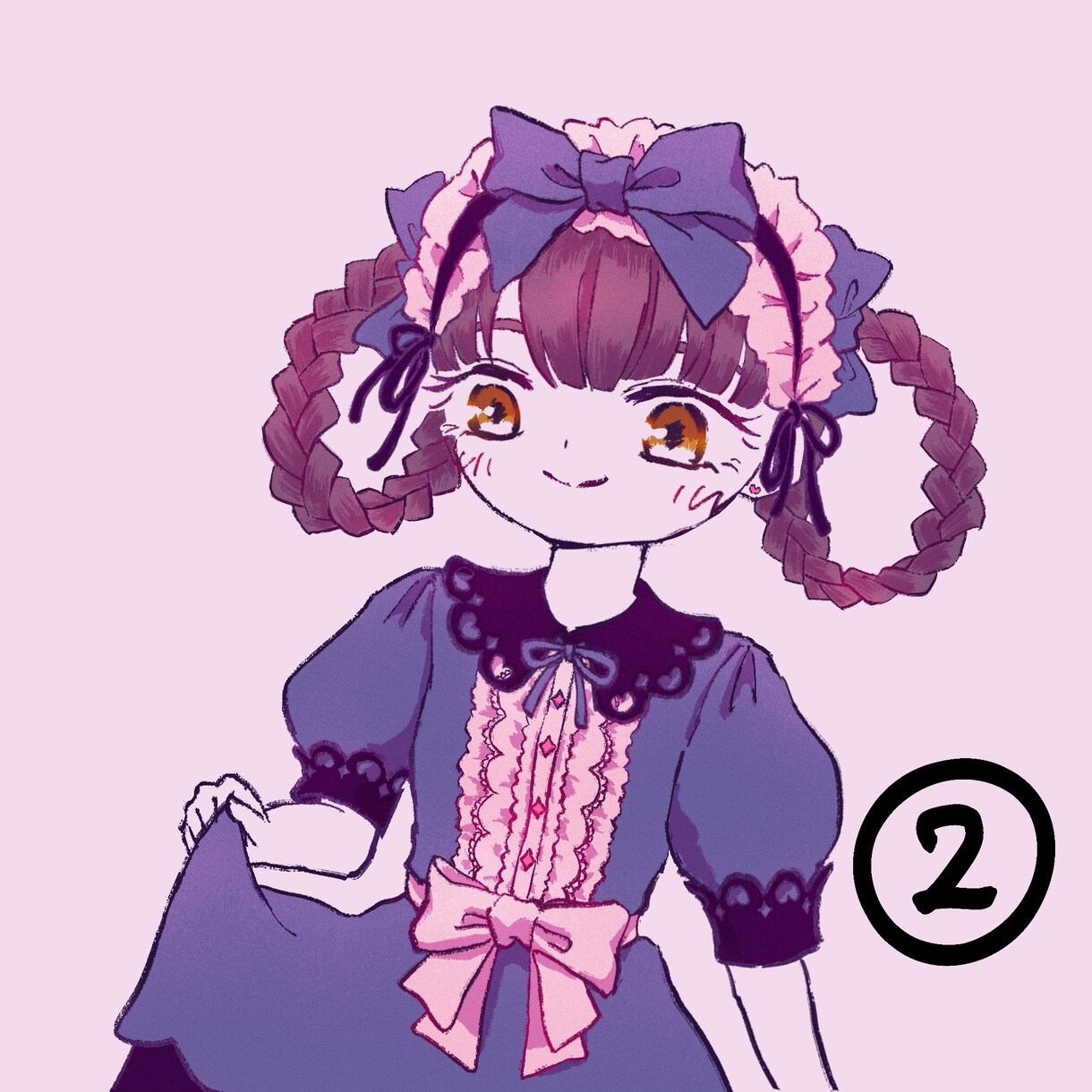 ラフなタッチでキャラアイコンを描きます アイコンから温かみを感じさせてみよう イメージ2