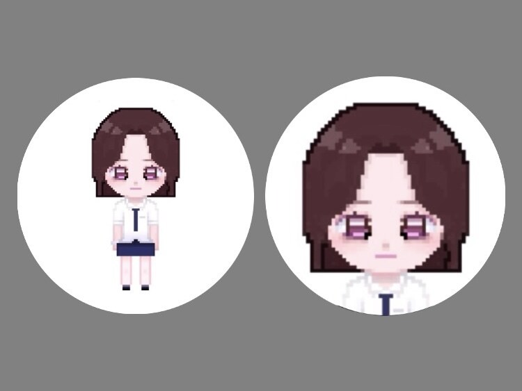 ドッド絵、似顔絵アイコンを制作します SNSやゲームなどに使えるドッド絵アイコンを制作します！ イメージ5