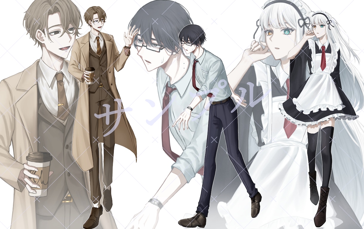 アイコン・立ち絵制作いたします 厚塗りで雰囲気のあるイラストを制作します！ イメージ6