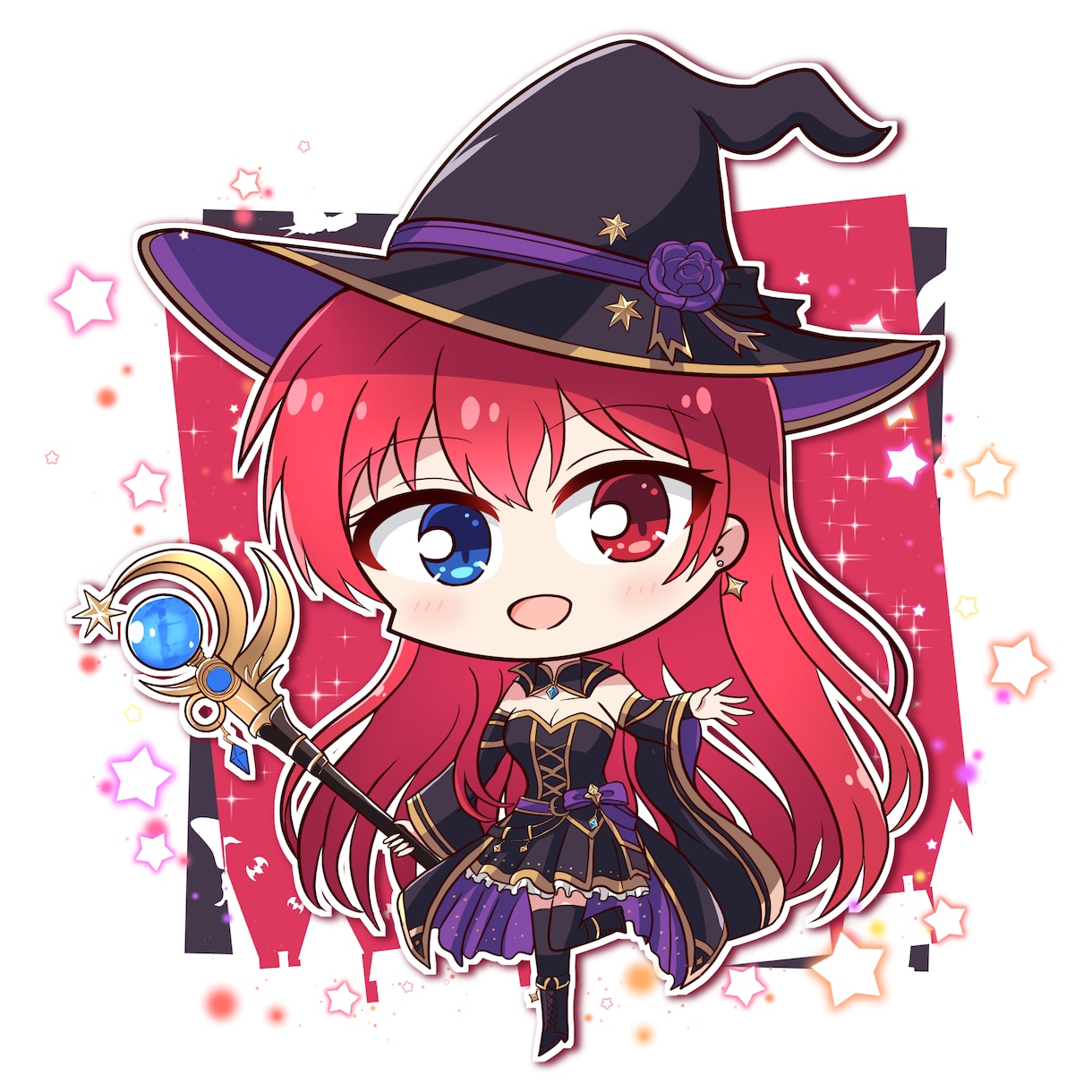 全身の可愛いデフォルメキャラ制作します 商用利用可能！立ち絵・キャラクターデザイン・グッズ制作用など イメージ1