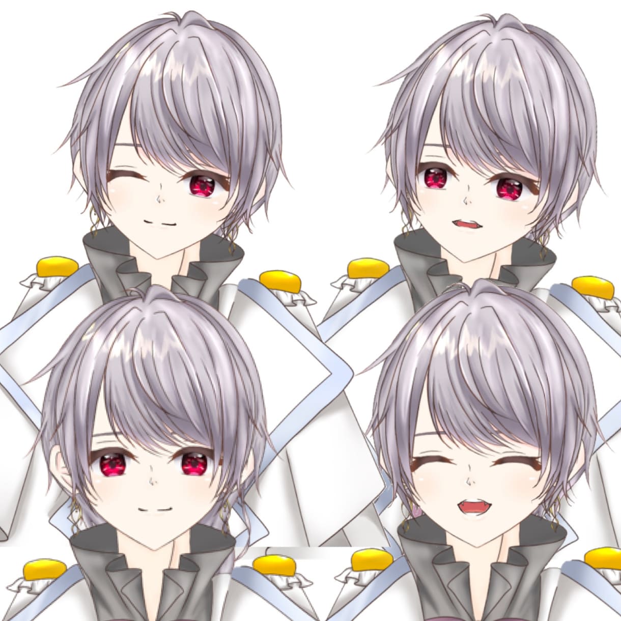 安くて追加料金なし！Live2Dモデリング承ります Vtuber活動者がLive2D＋イラストを作成致します！ イメージ2