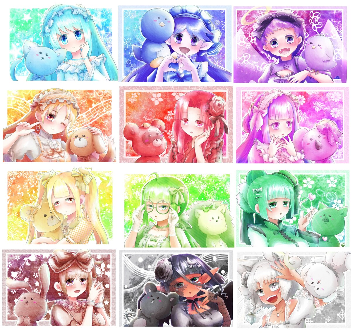 かわいい！カッコいい！人物イラスト描きます 用途は自由！イラスト内容による追加料金ありません！ イメージ8