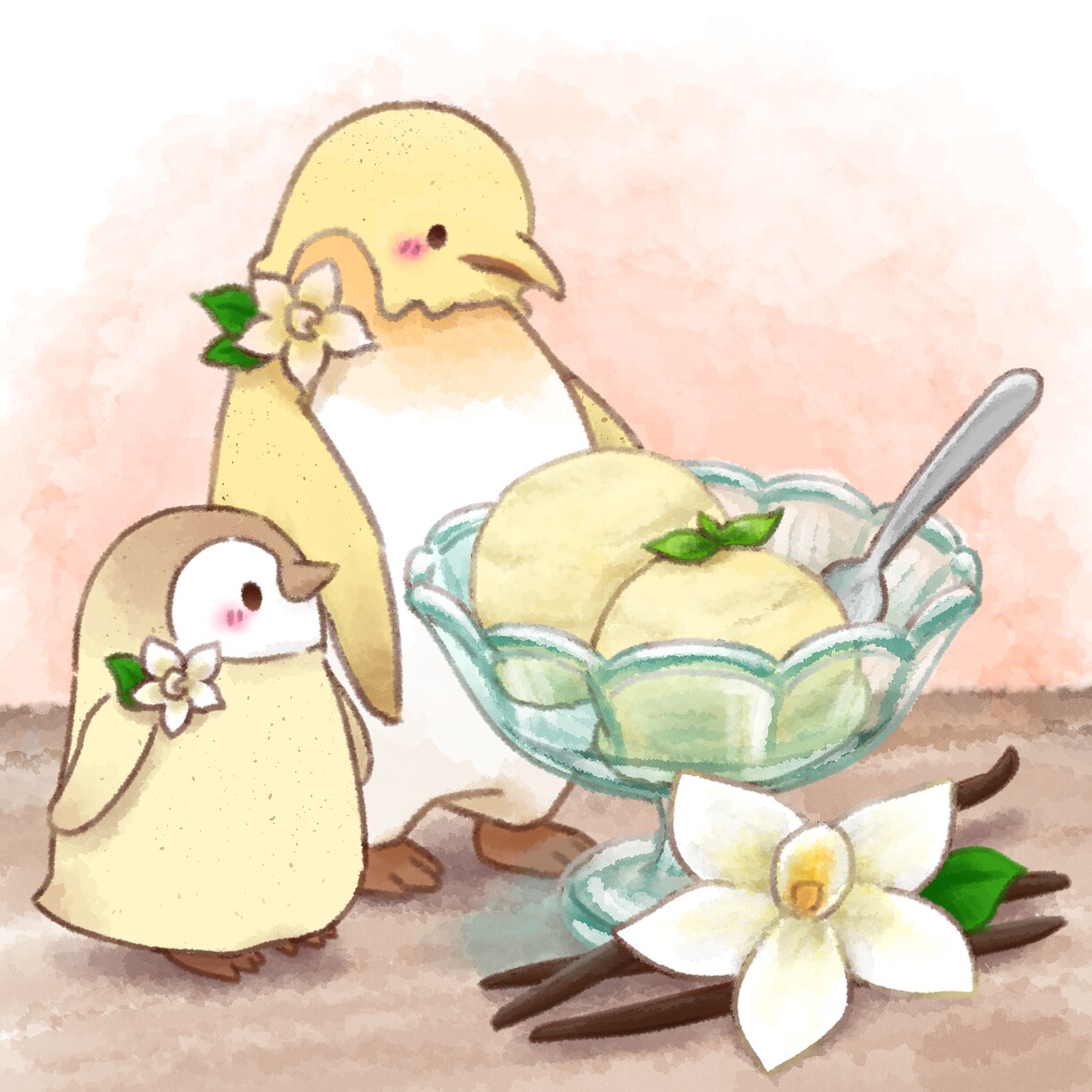目を惹く、ふんわり癒し系アイコン作ります 商用OK◎動物・食べ物などのかわいいアイコン作ります イメージ6