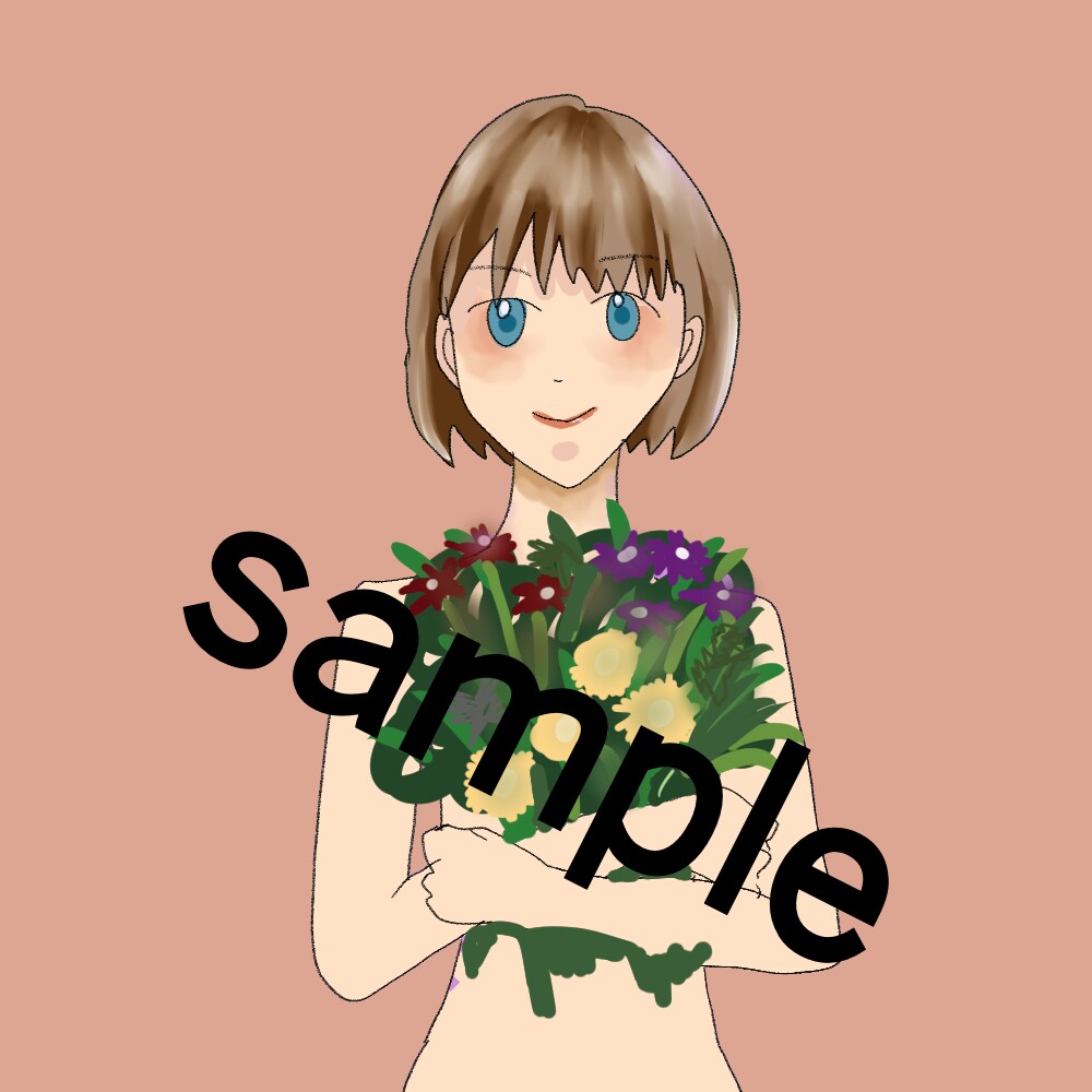 癖のある女の子イラスト描きます 修正何回でも無料です！ラフは一案です。 イメージ1