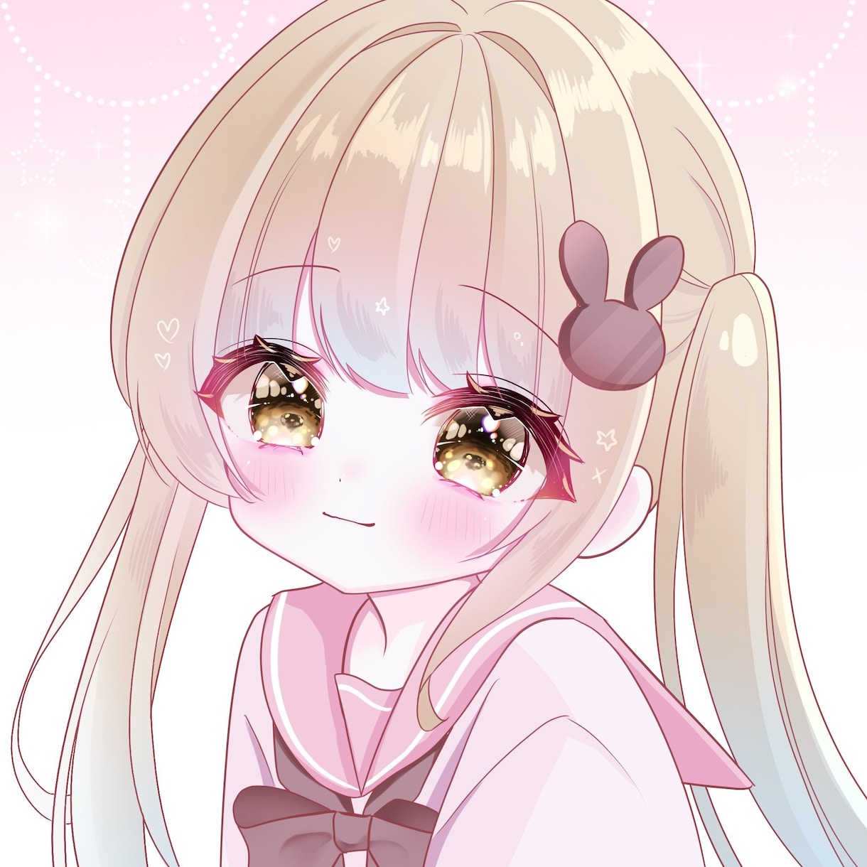 SNS映え間違いなしのキラキラ可愛いを描きます 1枚で目を引くキラキラ夢可愛いイラストをあなたに！ イメージ8