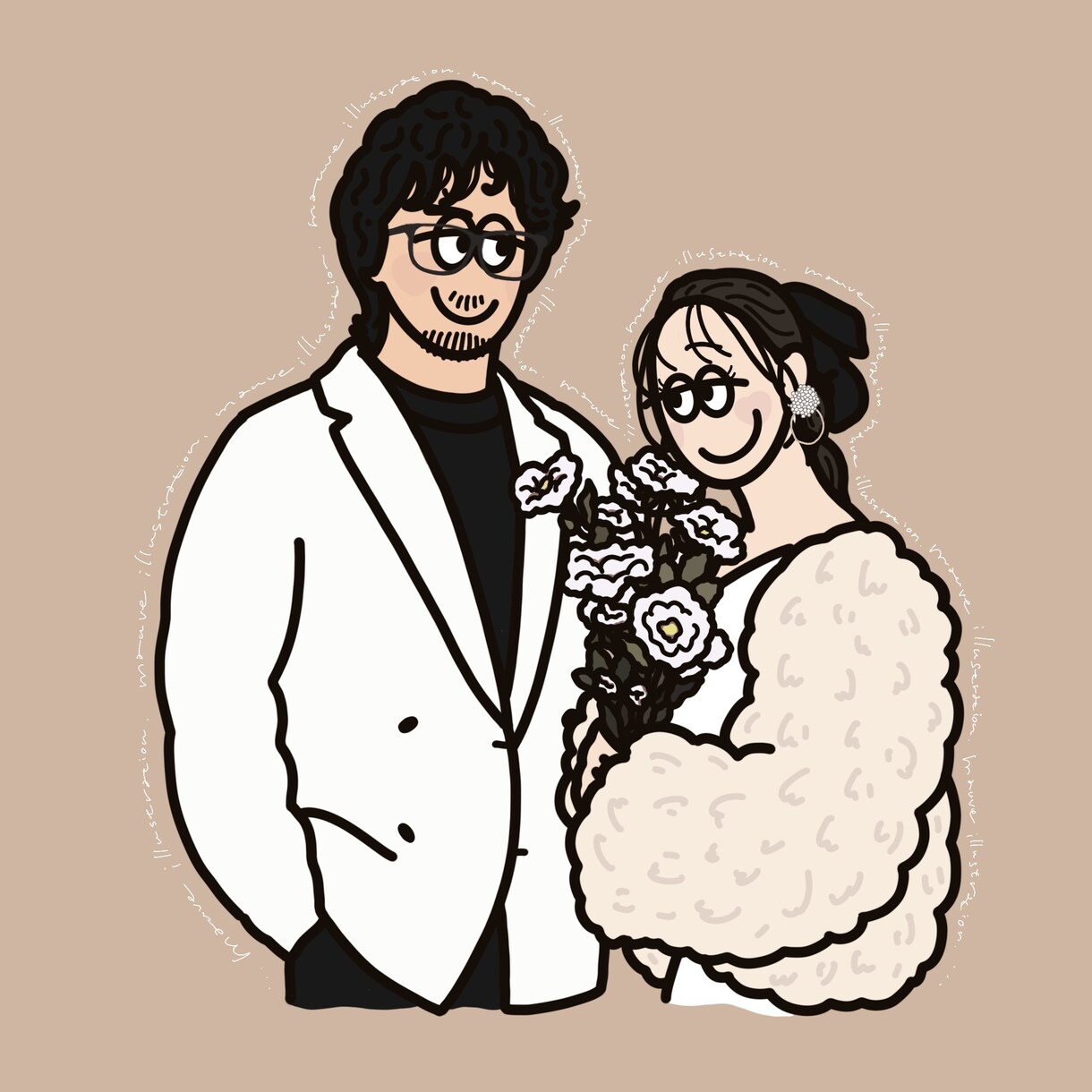 ポップなイラスト描きます お手持ちのお写真でポップなイラストを作成します イメージ1