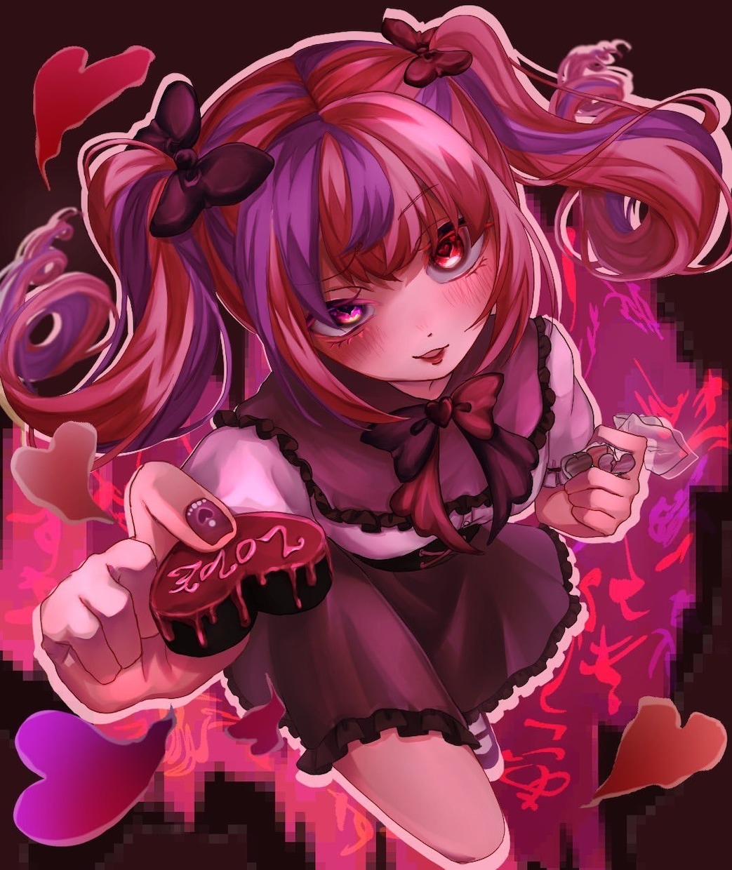 商用利用◎厚塗り︎✦︎ダーク系描きます mvイラスト.サムネに キャラクターデザインからも◎ イメージ7