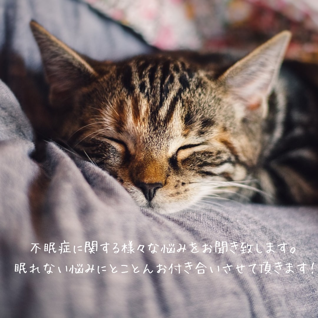 不眠症に関する様々な悩みをお聞きします 入眠障害、中途覚醒、早朝覚醒、疲れが取れないなど イメージ1