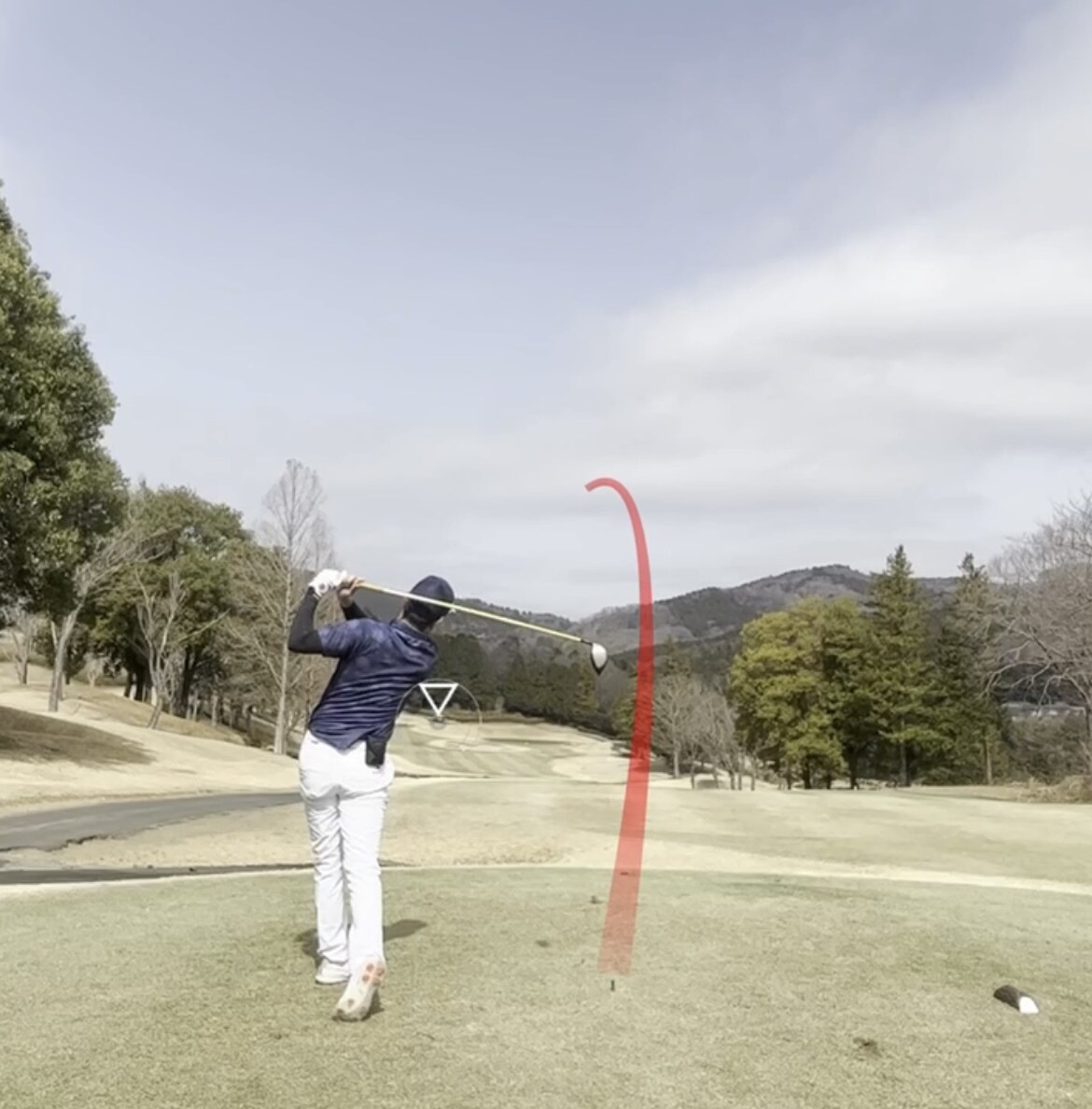 ゴルフショット軌道を入れた動画作成致します ゴルフのショット時のボール軌道を入れた動画『ゴルフサワー』 イメージ5