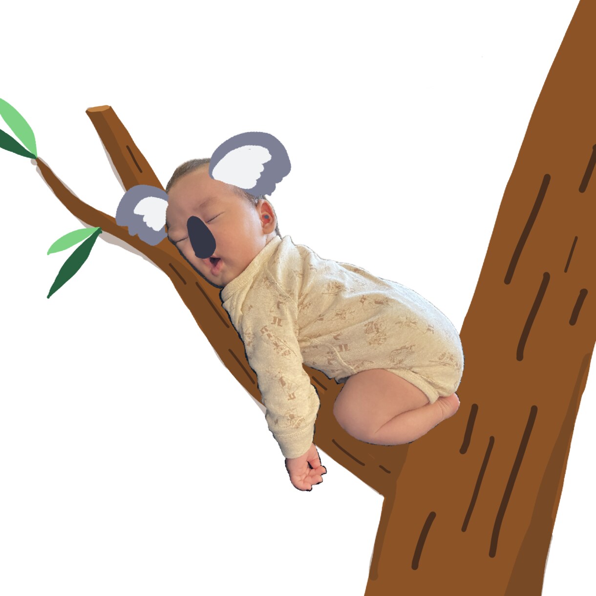 お子様写真を使ってLINEスタンプを作成します あなたの言葉とお子様の笑顔で、特別なLINEスタンプを イメージ3