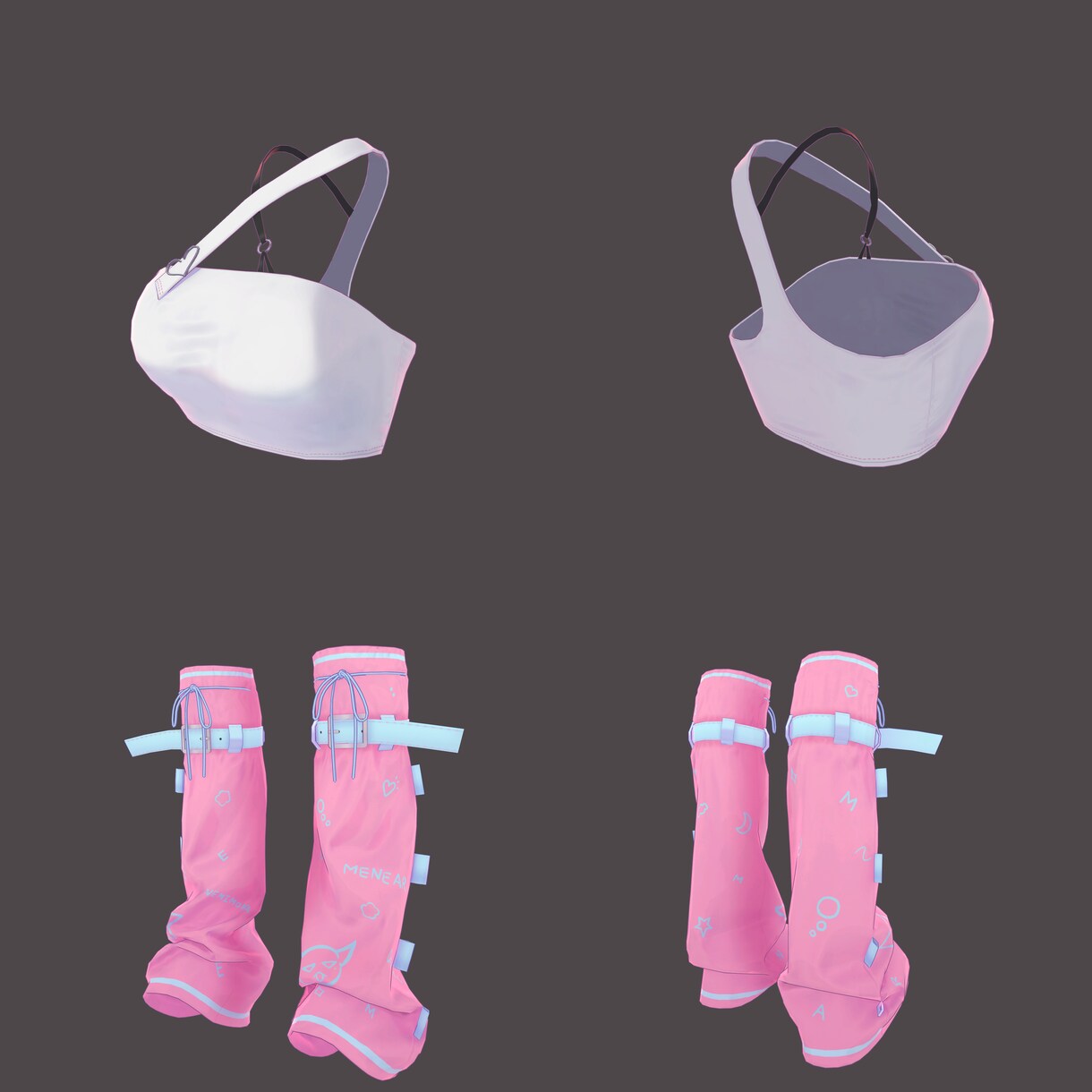 VTuber/VRC向け3Dアバターを制作します フルスクラッチで制作！3D初心者も問題ありません！ イメージ5