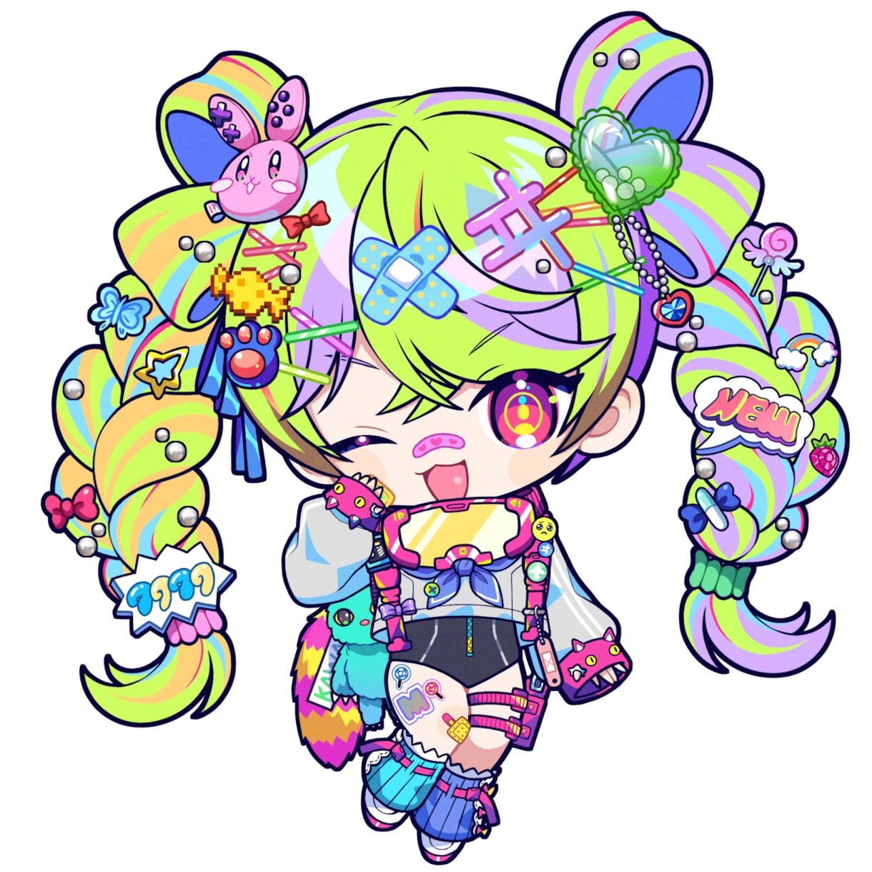 可愛い、かっこいいイラストなんでも描きます 全てのイラスト修正無制限で承ります！ イメージ10