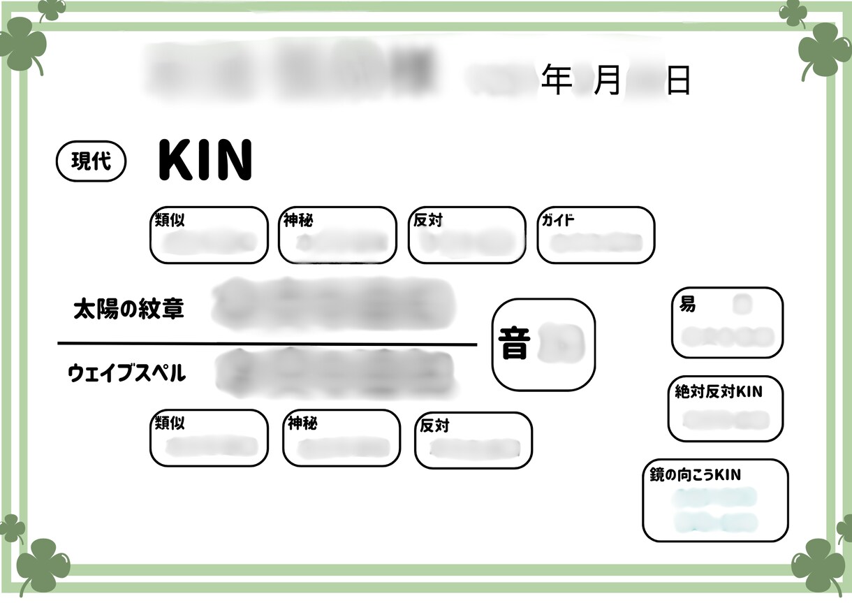マヤ暦鑑定致します 自分という人間を知りたいあなたへ イメージ2
