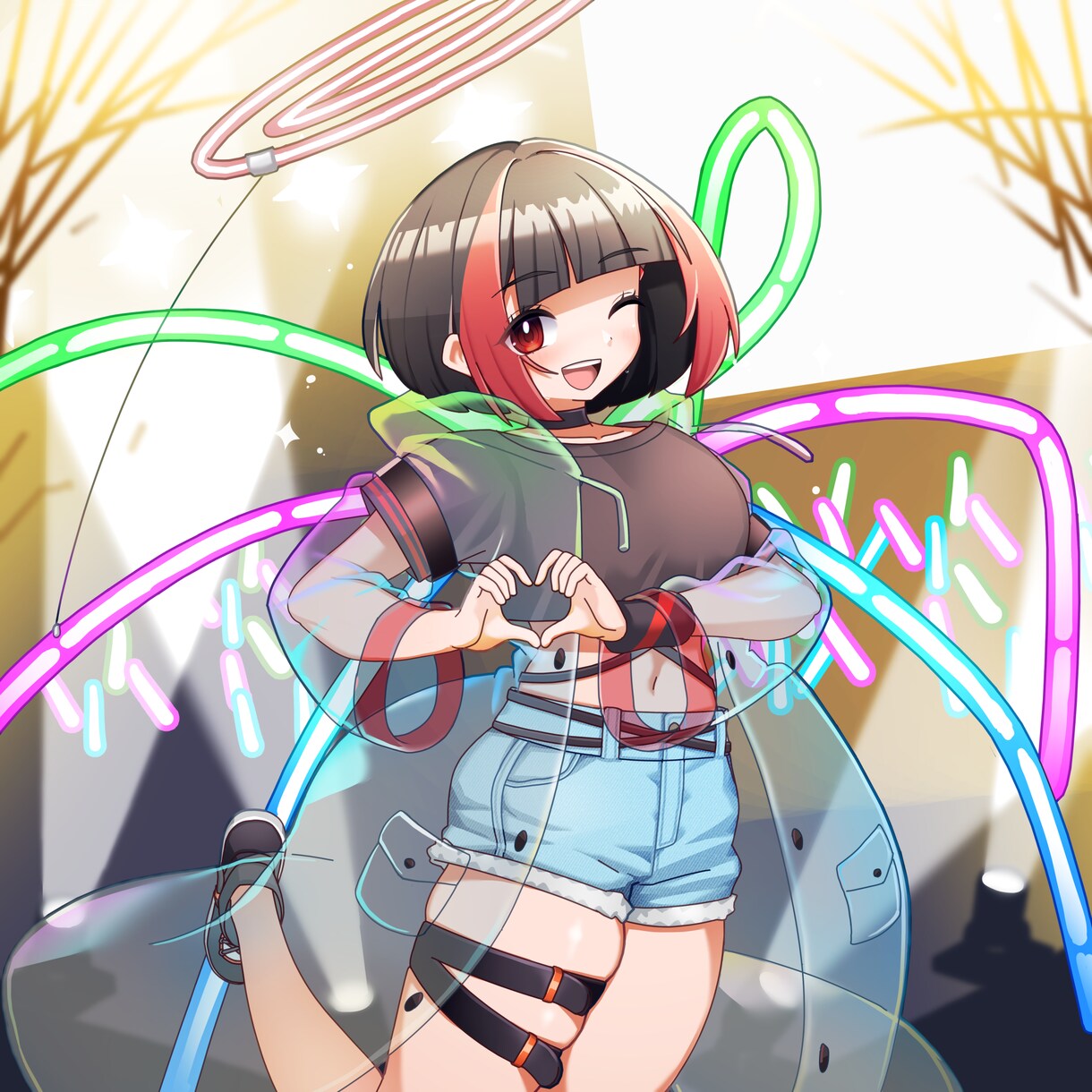 キャラクターのイラストを制作します 創作キャラ・観賞用・SNS掲載などで一枚絵が必要な方へ イメージ5