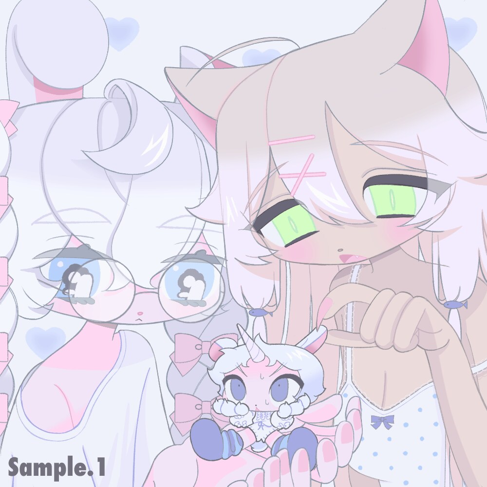 デフォルメ度が選べる、SDキャライラスト作成します ポップな絵柄をグッズやアイコンに！ イメージ4