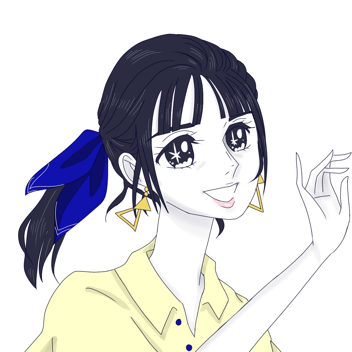 美麗！古風な少女漫画風似顔絵アイコン描きます オリジナリティ&アイキャッチなアイコンでフォロワー数UP！ イメージ3
