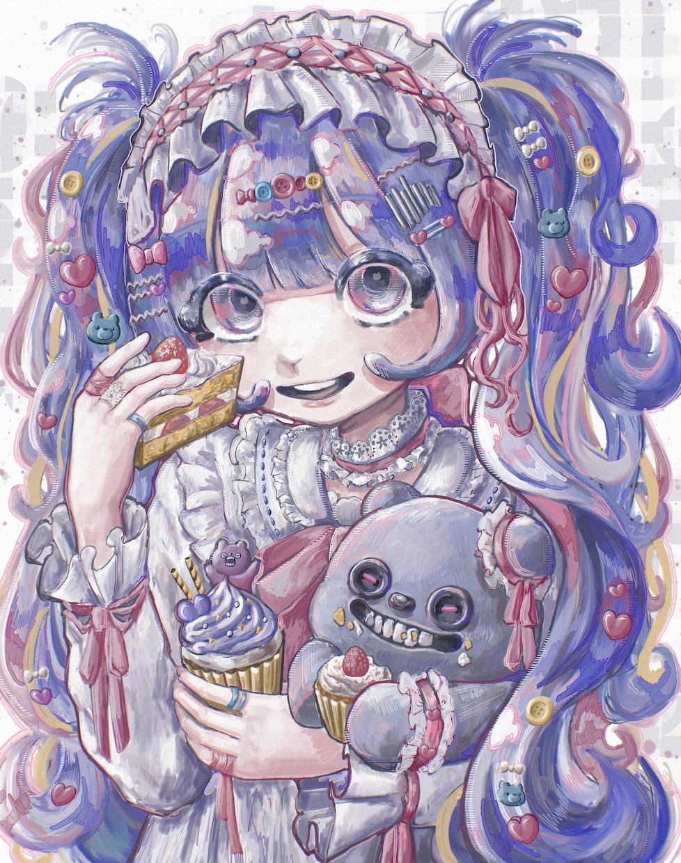 ワクワクするようなかわいいイラストを描きます 色遣いに特にこだわってます♪ご依頼に合わせて対応いたします！ イメージ2