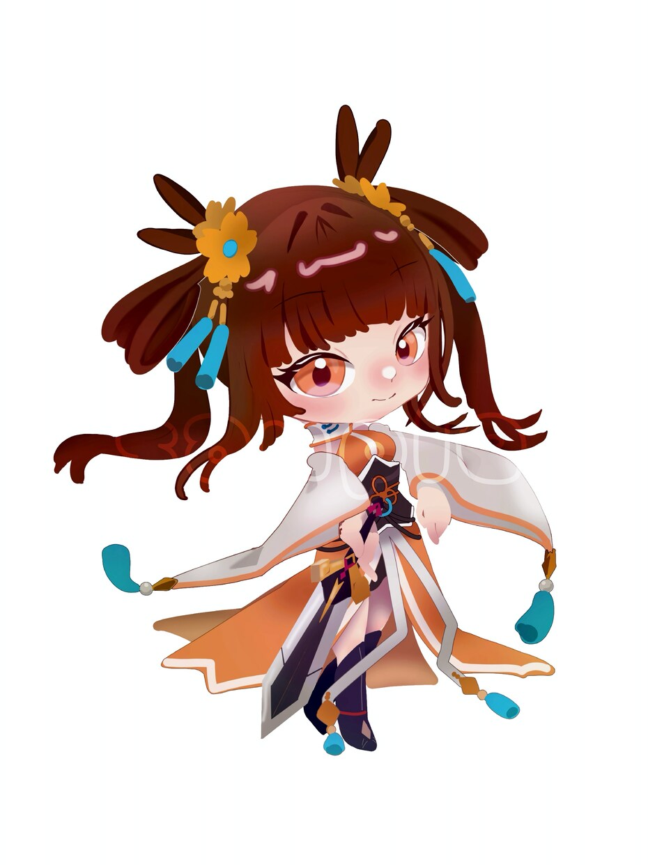 初回サービス中、商用利用可能、SNSなどに使えます 可愛く動きのあるデフォルメミニキャラクターを描きます！ イメージ3