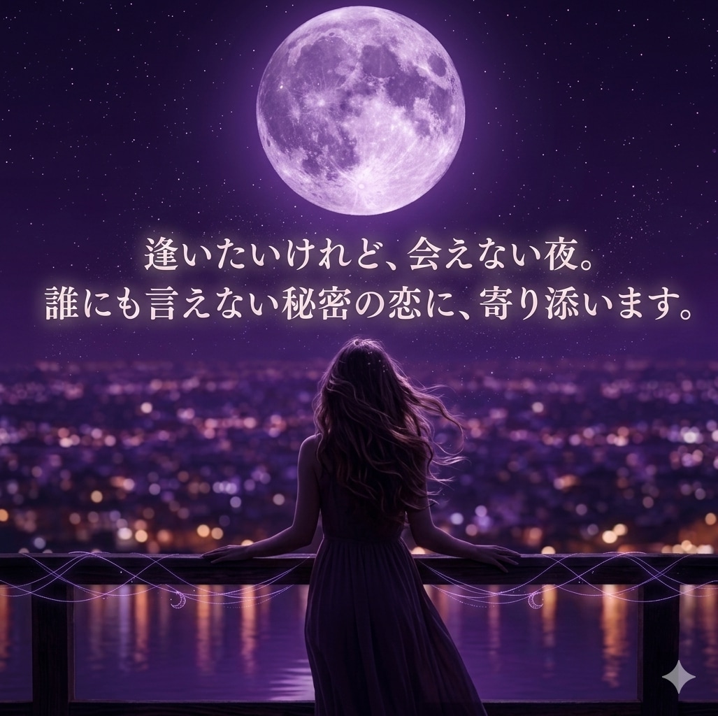 言えない恋を、愛縁紡ぎで読み解きます 誰にも言えない恋を、静かに読み解きます イメージ3
