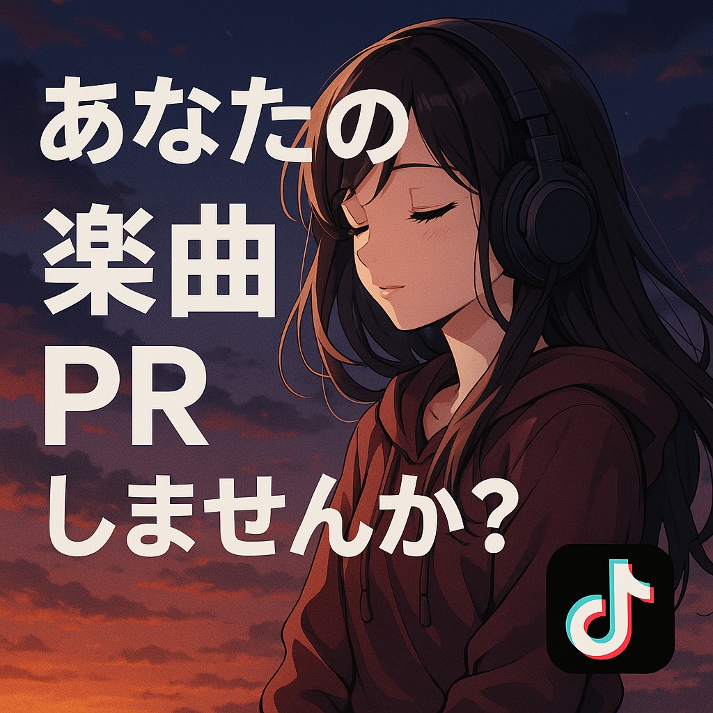 TikTokにてあなたのエモい楽曲を紹介致します ✨ 現役アーティストがあなたの楽曲をTikTokで紹介✨ イメージ1