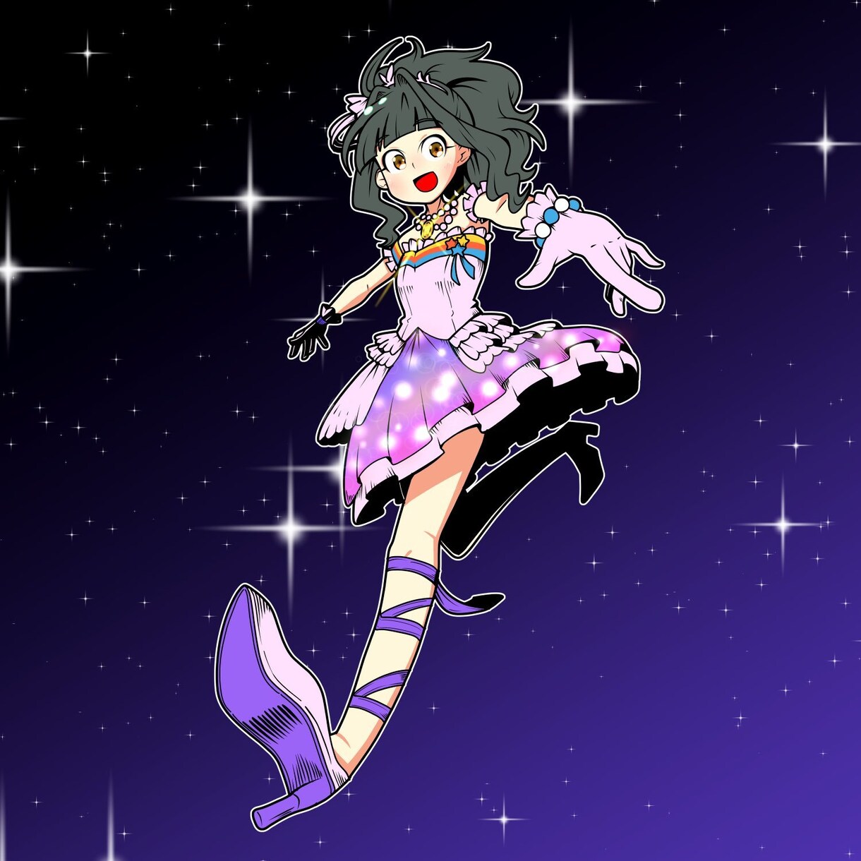 SNS等で目に付きやすいアイコンを作成いたします シンプルで目に付くイラストを作成いたします　1,000円～ イメージ10