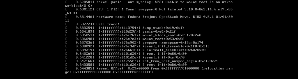 VPSの不具合、カーネルパニックを修正します 急に不具合が発生した、安価で不具合を修正したい人におススメ イメージ2