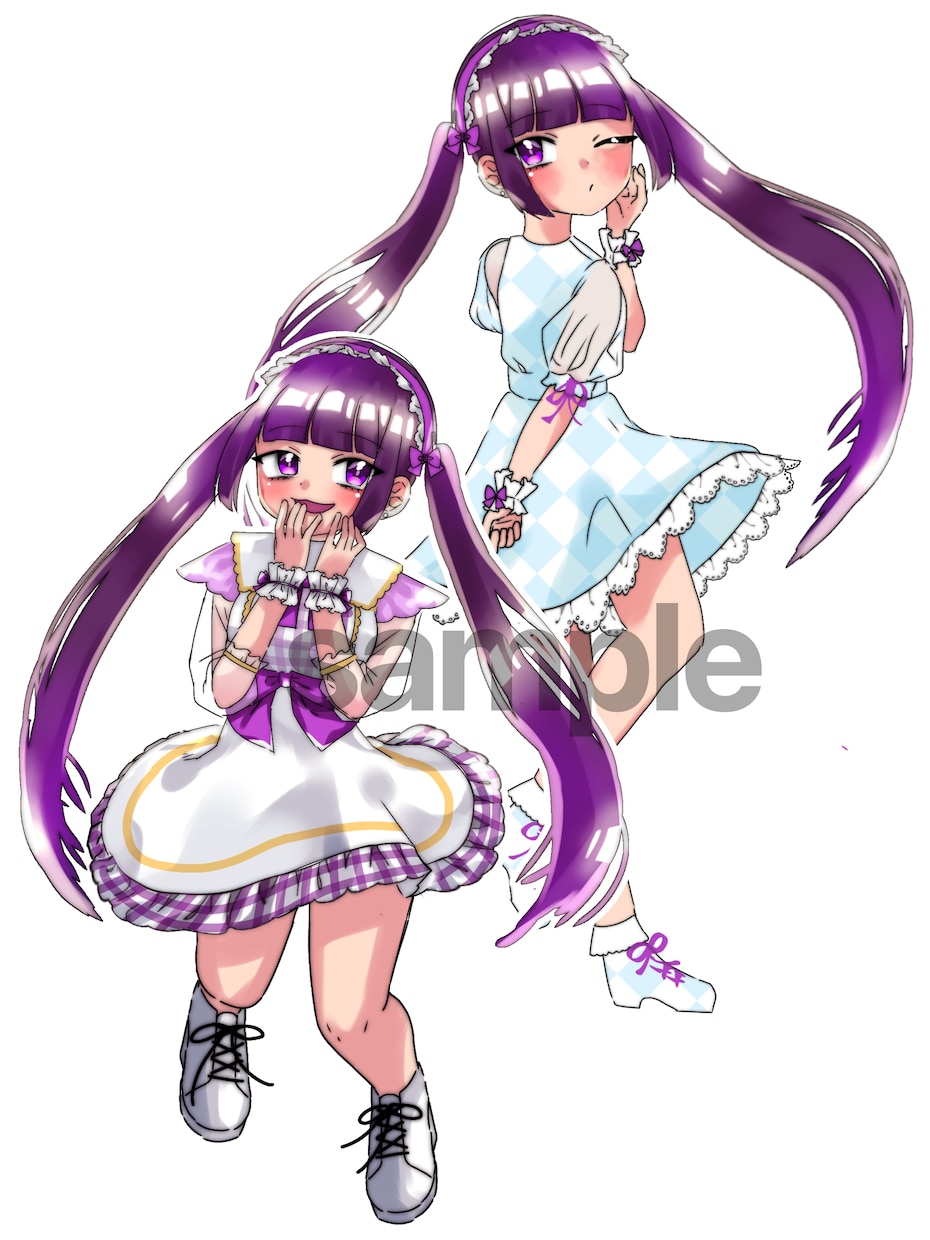 オリジナルキャラクターイラストデザインします 商用可能！オリキャラ/Vチューバー/立ち絵作ってみませんか？ イメージ10
