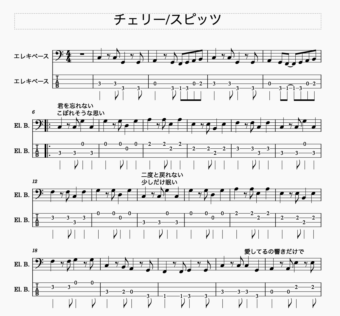 楽譜制作/耳コピ/初心者向けアレンジします 修正回数無制限！プロから初心者まで精一杯対応いたします！ イメージ2