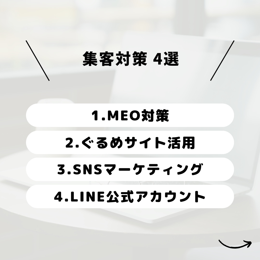 飲食店向け！女性に刺さるMEO対策で集客します 30項目以上の集客施策でGBP活用によるMEO対策をします！ イメージ2