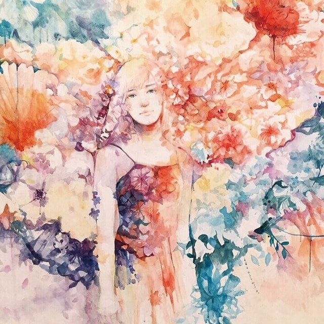 即日可プレゼントやサムネにも美しい水彩絵作成します 背景込みもお任せください！アナログならではの質感を表現します イメージ2