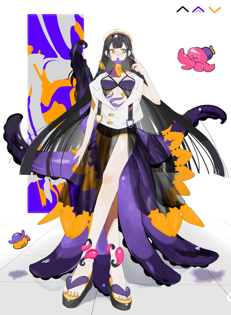 立ち絵イラスト描きます TRPG用、創作用、VTuber用全身絵(live2d用〇) イメージ4