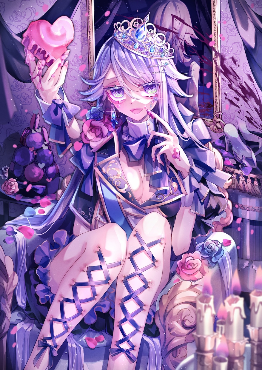 キャラクターの立ち絵や一枚絵を描きます あなたの創作キャラをきらきら華やかな絵柄で表現します！ イメージ8