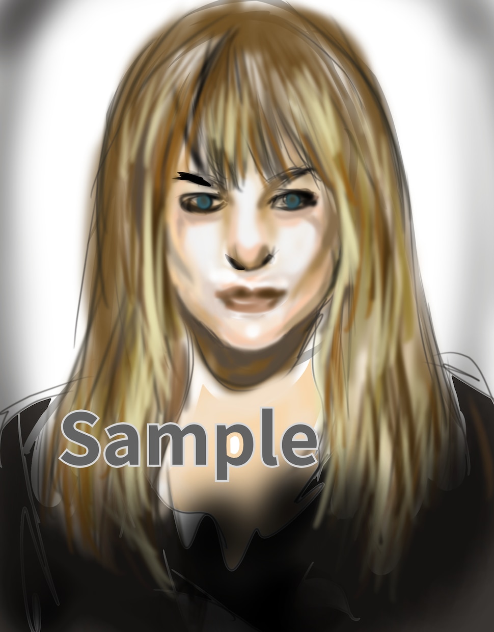 まるで肖像画。厚塗り似顔絵作成します アイコンやプレゼントに！リアルに美しく描きます。 イメージ2