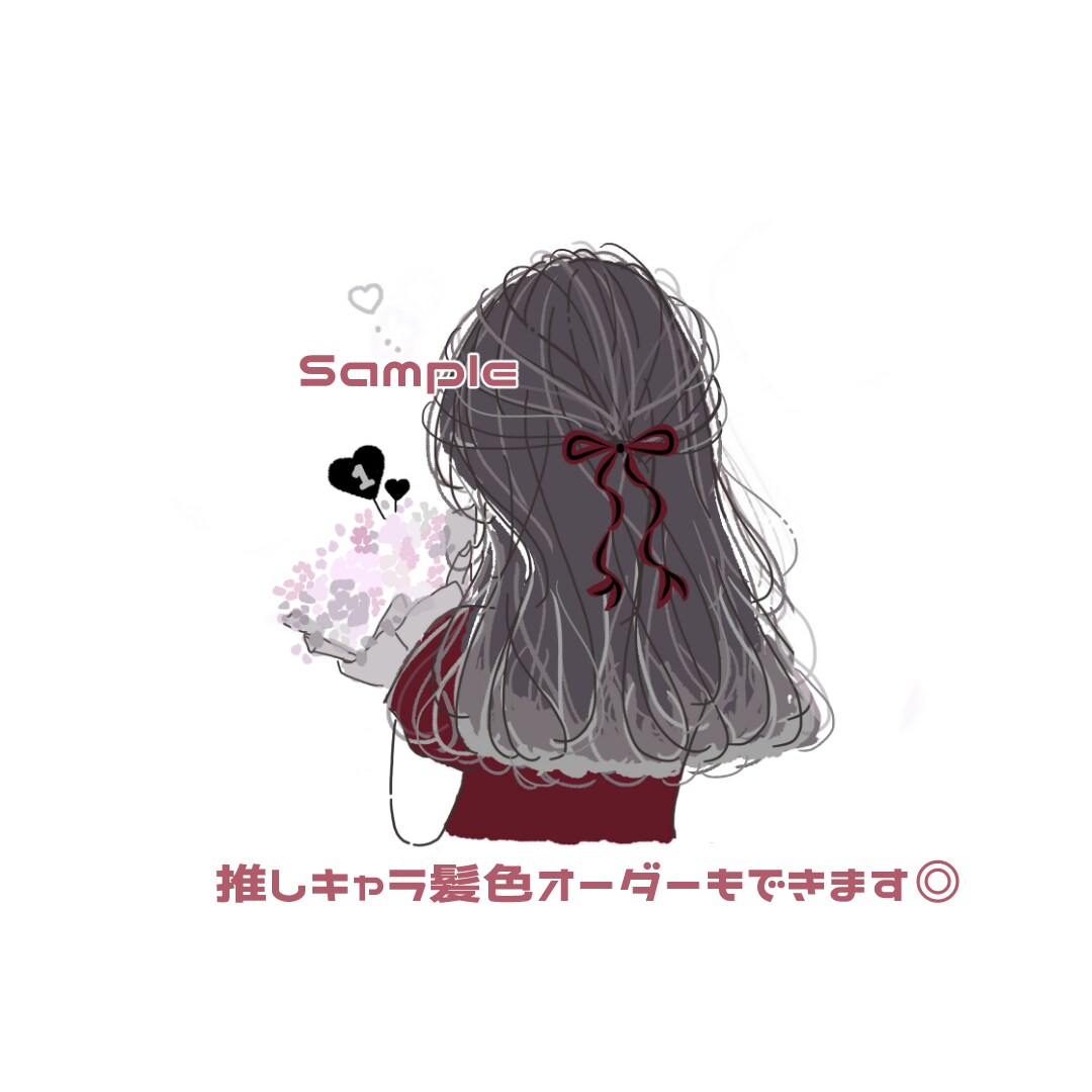 商用◎ゆるふわ優しい雰囲気の後ろ姿イラスト描きます ＊あなただけのオリジナルイラストいかがですか＊ イメージ8